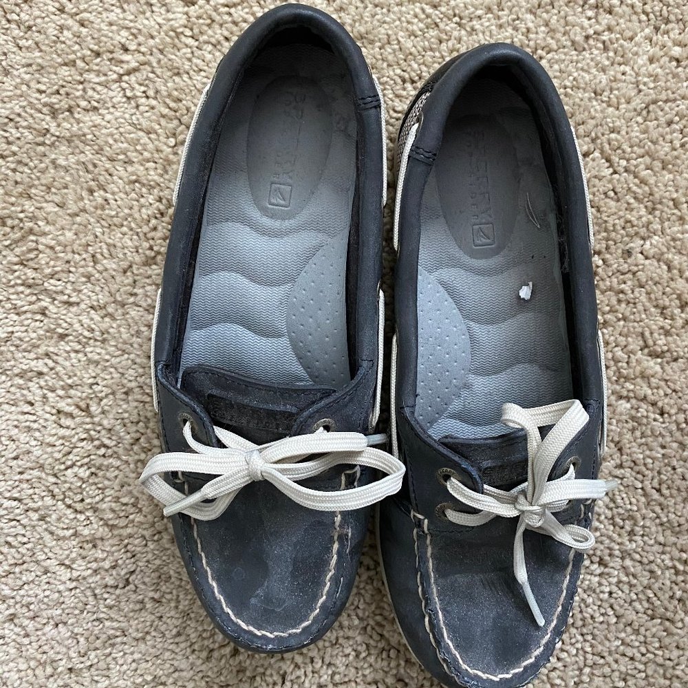 Sperry Navy Boat Shoes